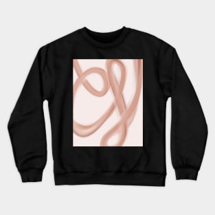 Wandering Modern Art Print Crewneck Sweatshirt